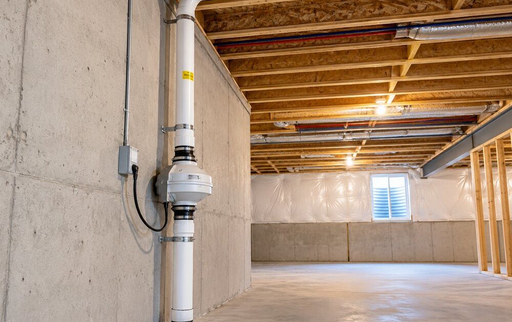 radon mitigation system